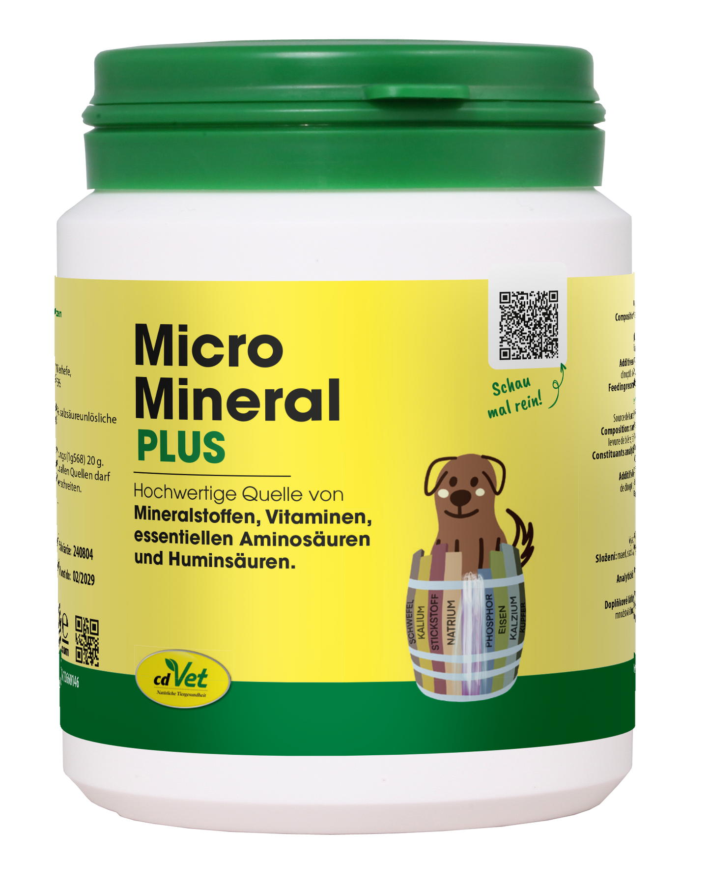 MicroMineral plus Hund & Katze 150 g