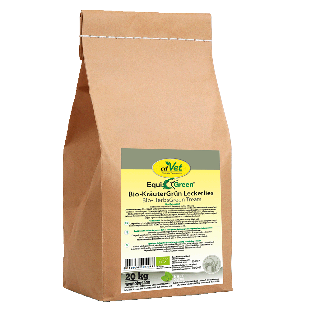 EquiGreen Bio-KräuterGrün Leckerlis 20 kg