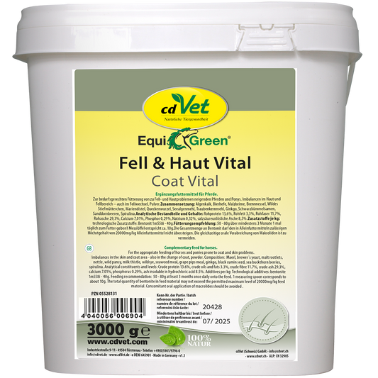 EquiGreen Fell & Haut Vital 3 kg